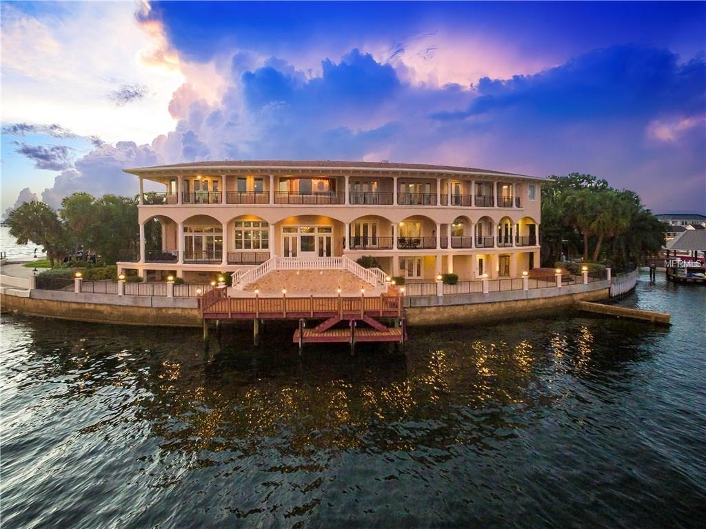 Tampa Waterfront Homes Luxury Homes for Sale on the Water